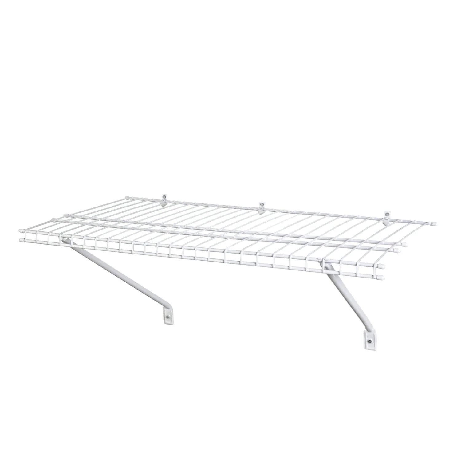 1526-wire-shelf-kit-24-w-x-12-d-white-1.webp Wire Shelf Kit 24" W x 12" D, White