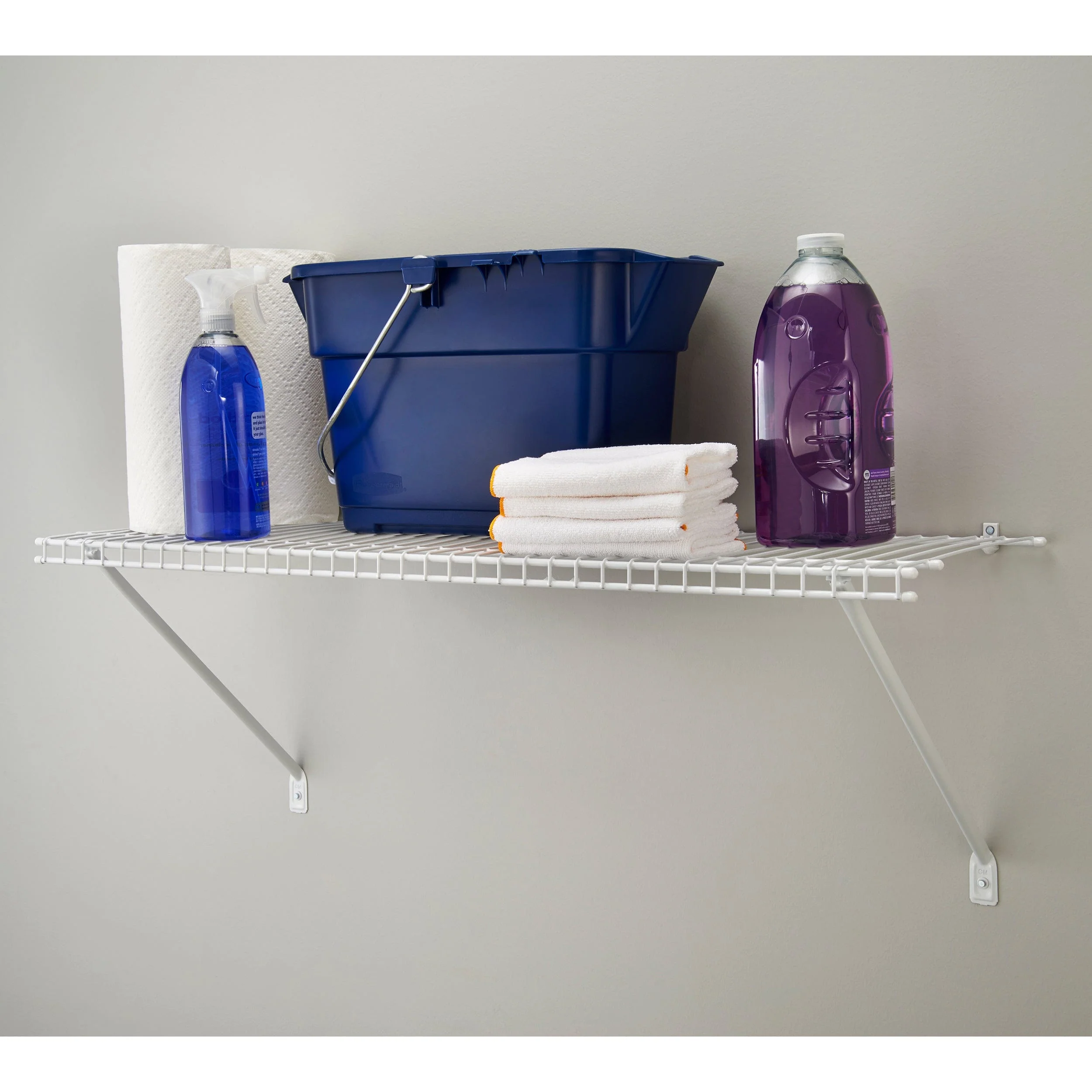 1526-wire-shelf-kit-24-w-x-12-d-white-3.webp Wire Shelf Kit 24" W x 12" D, White