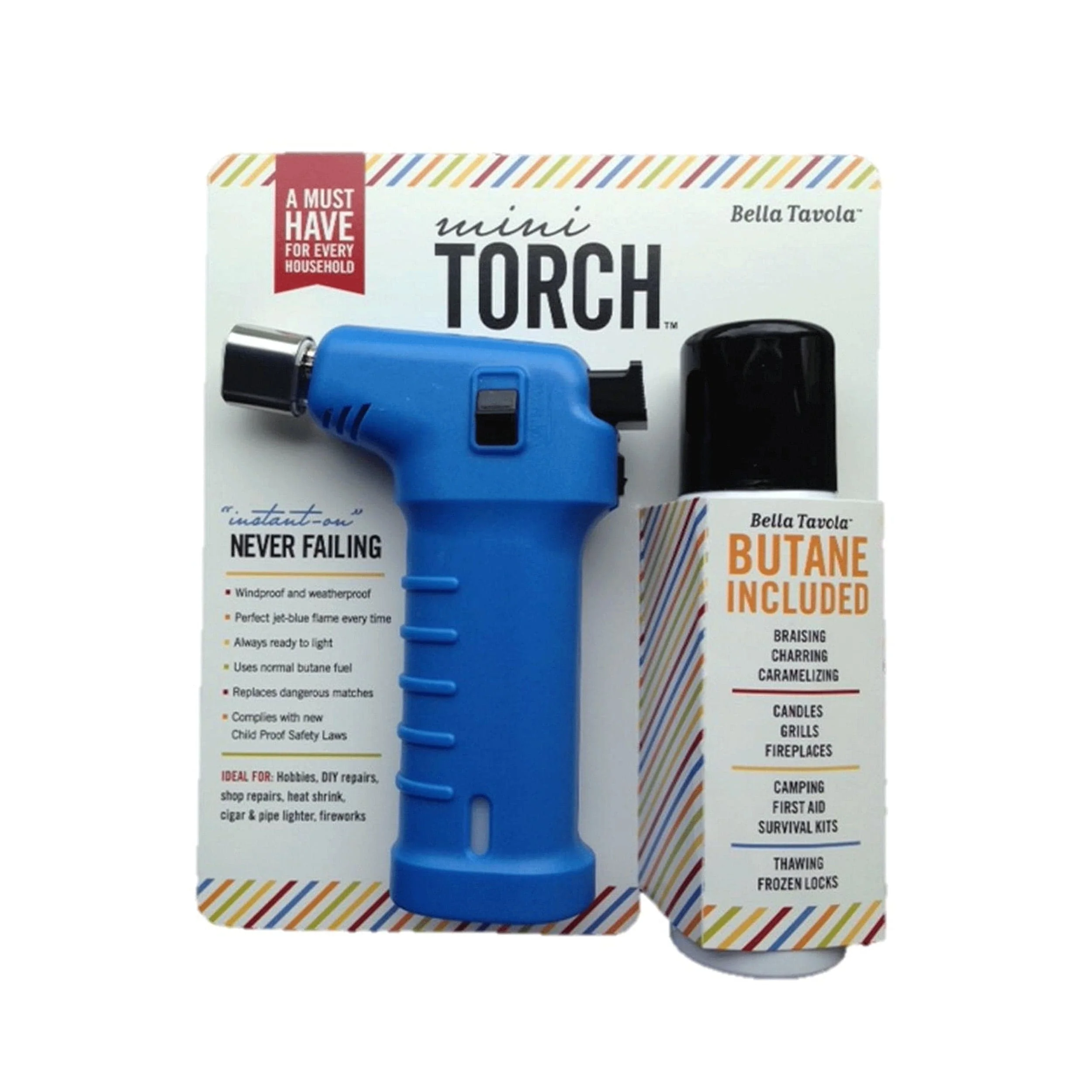 Bella Tavola Mini Torch Combo - Blue