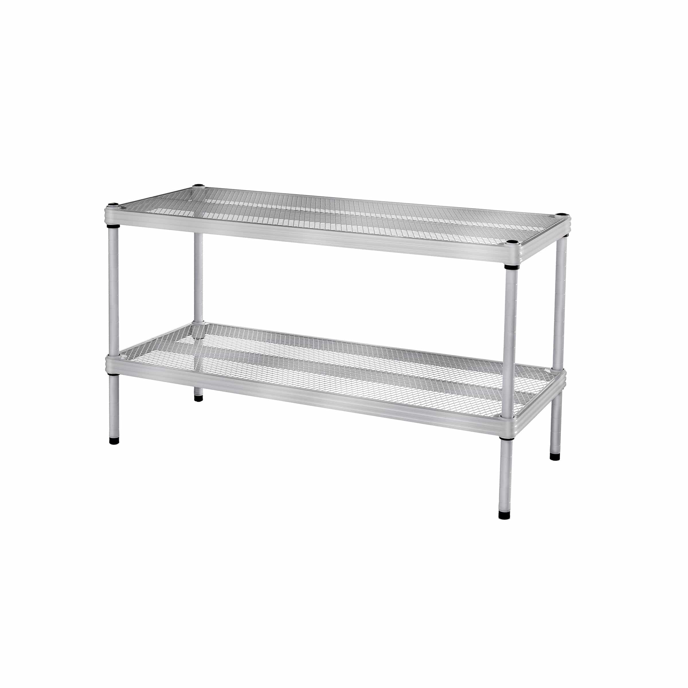 MeshWorks Shoe Shelf Silver