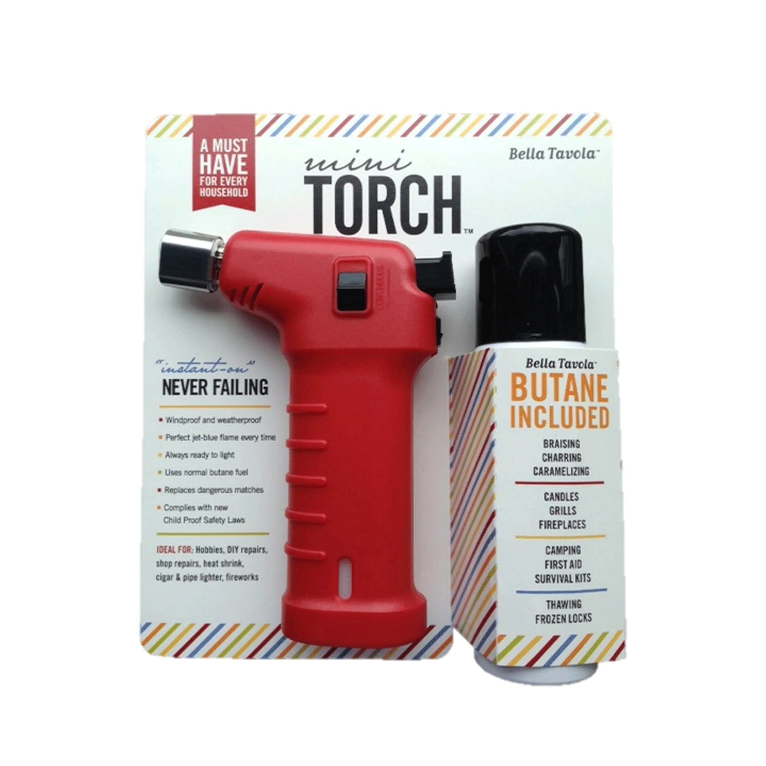 Bella Tavola Mini Torch Combo - Red