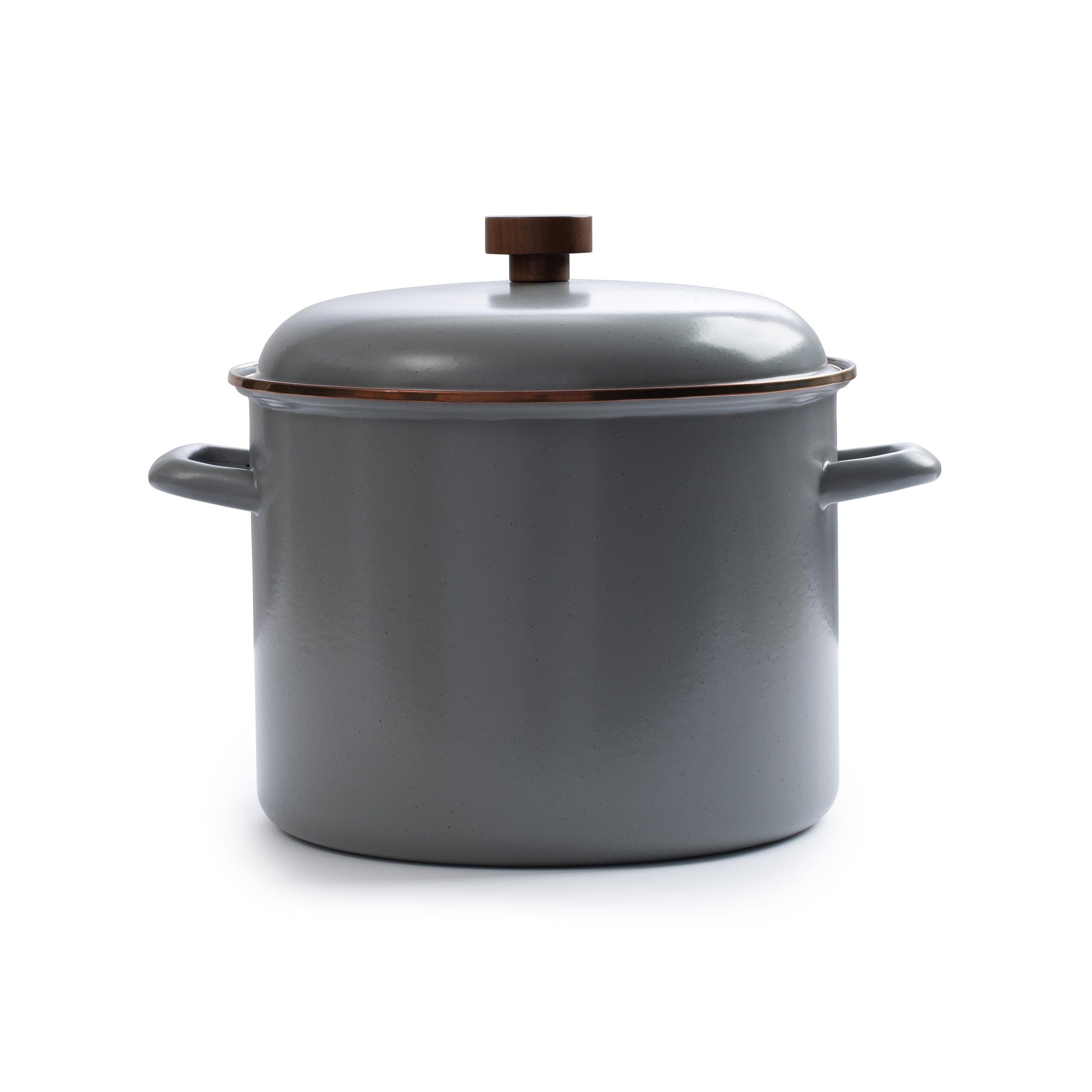 1636-enamel-stock-pot-slate-gray-indoor-outdoor-1.jpg Enamel Stock Pot Slate Gray Indoor/Outdoor
