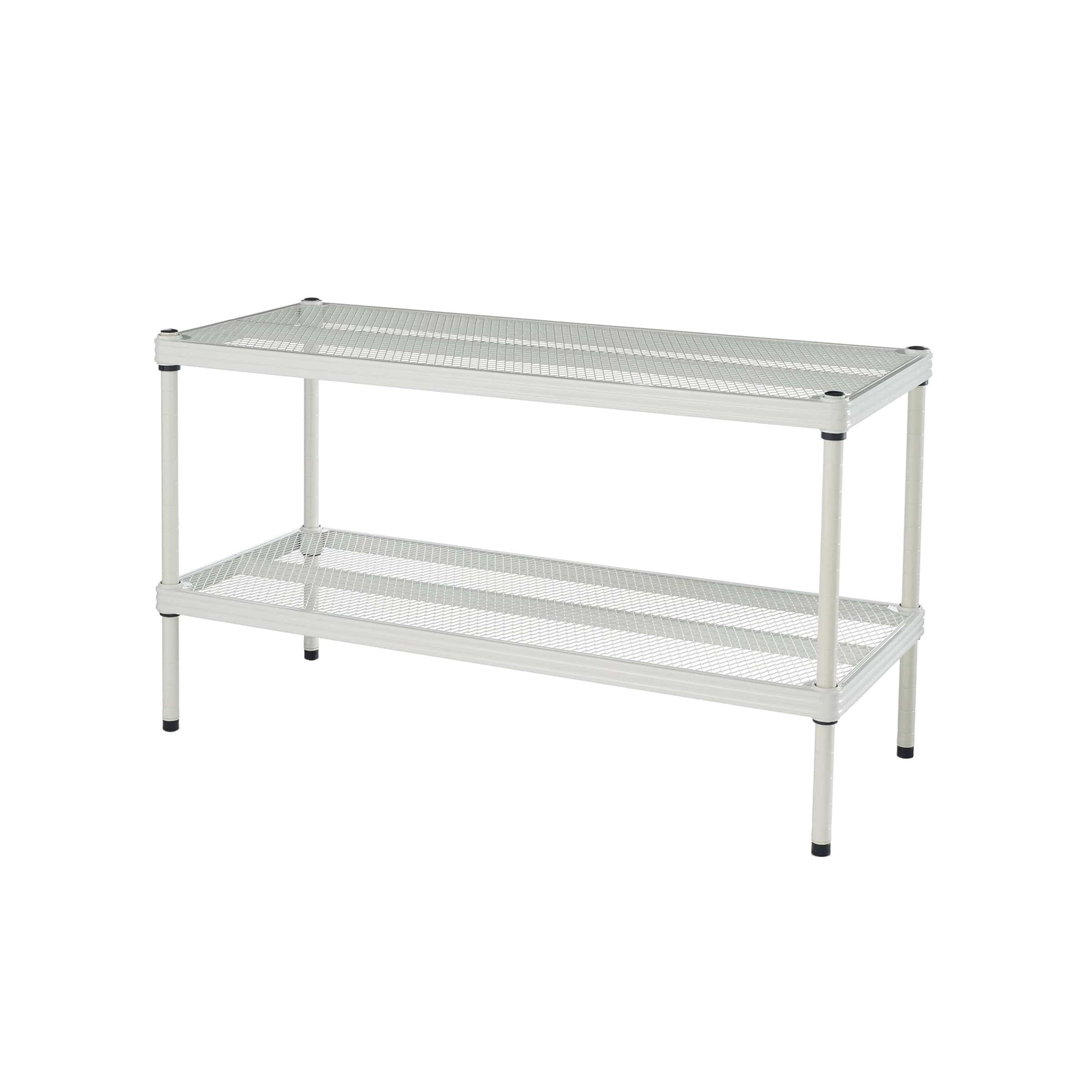 MeshWorks Shoe Shelf White