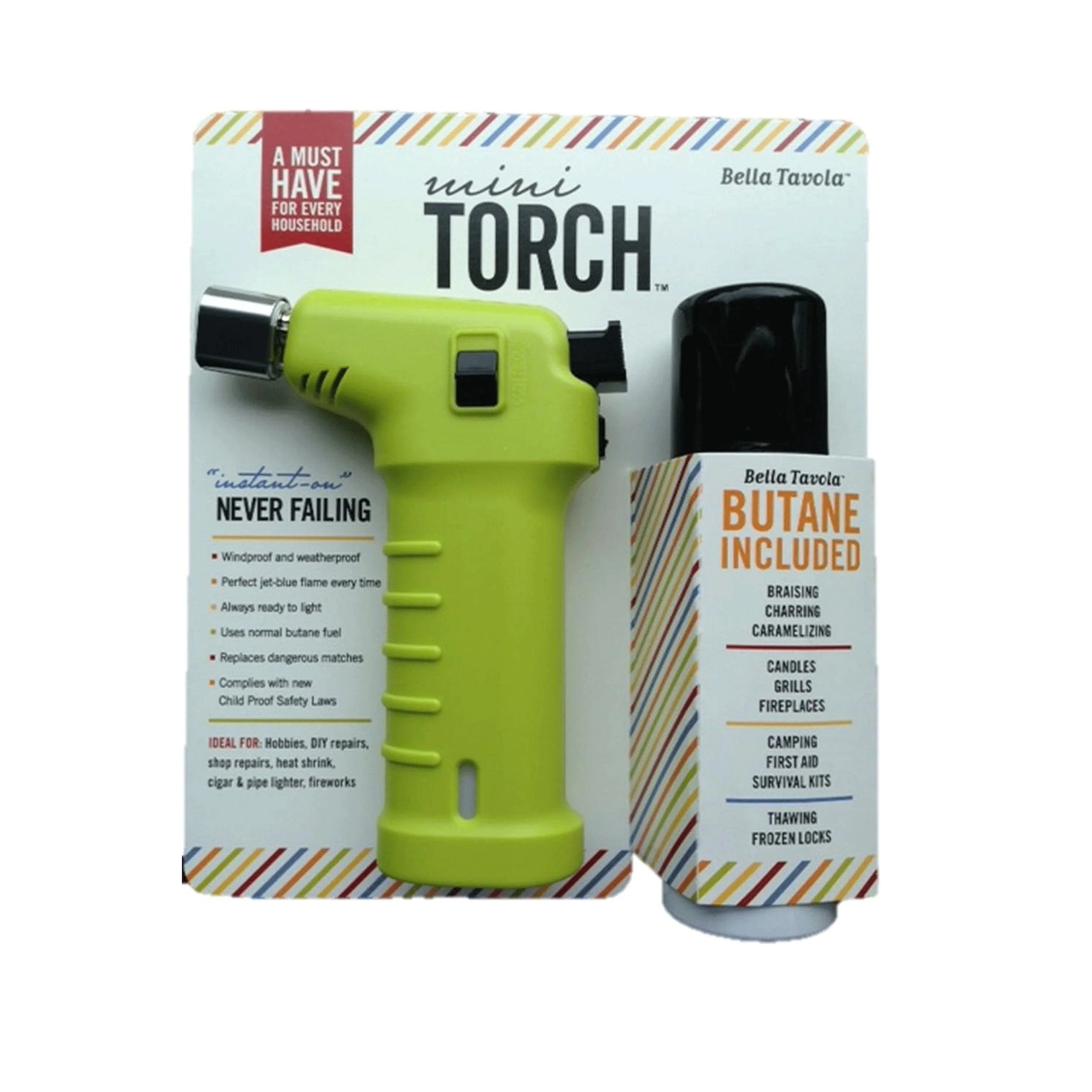 Bella Tavola Mini Torch Combo - Green