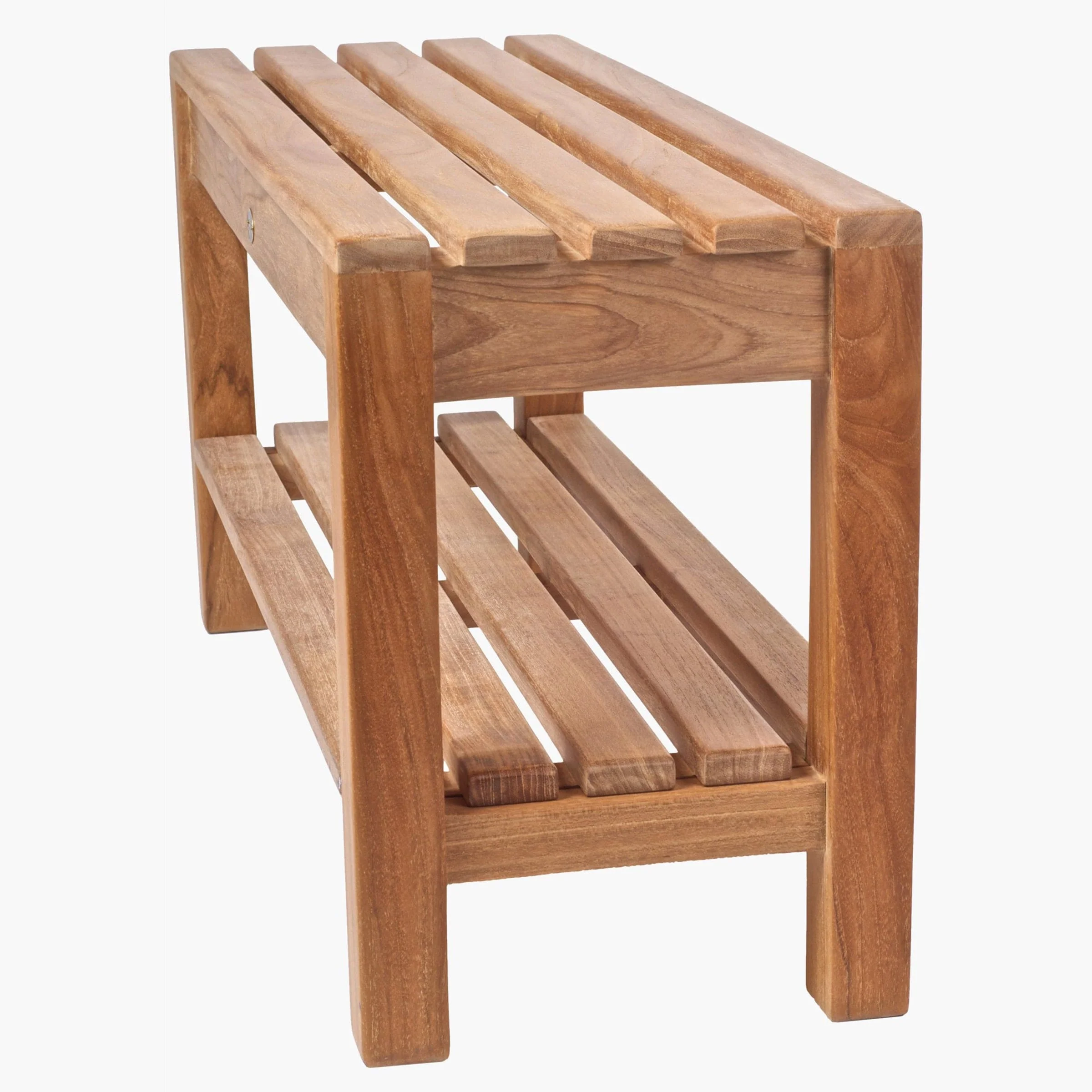 Coach Shower Bench 36" (90 cm) with Shelf