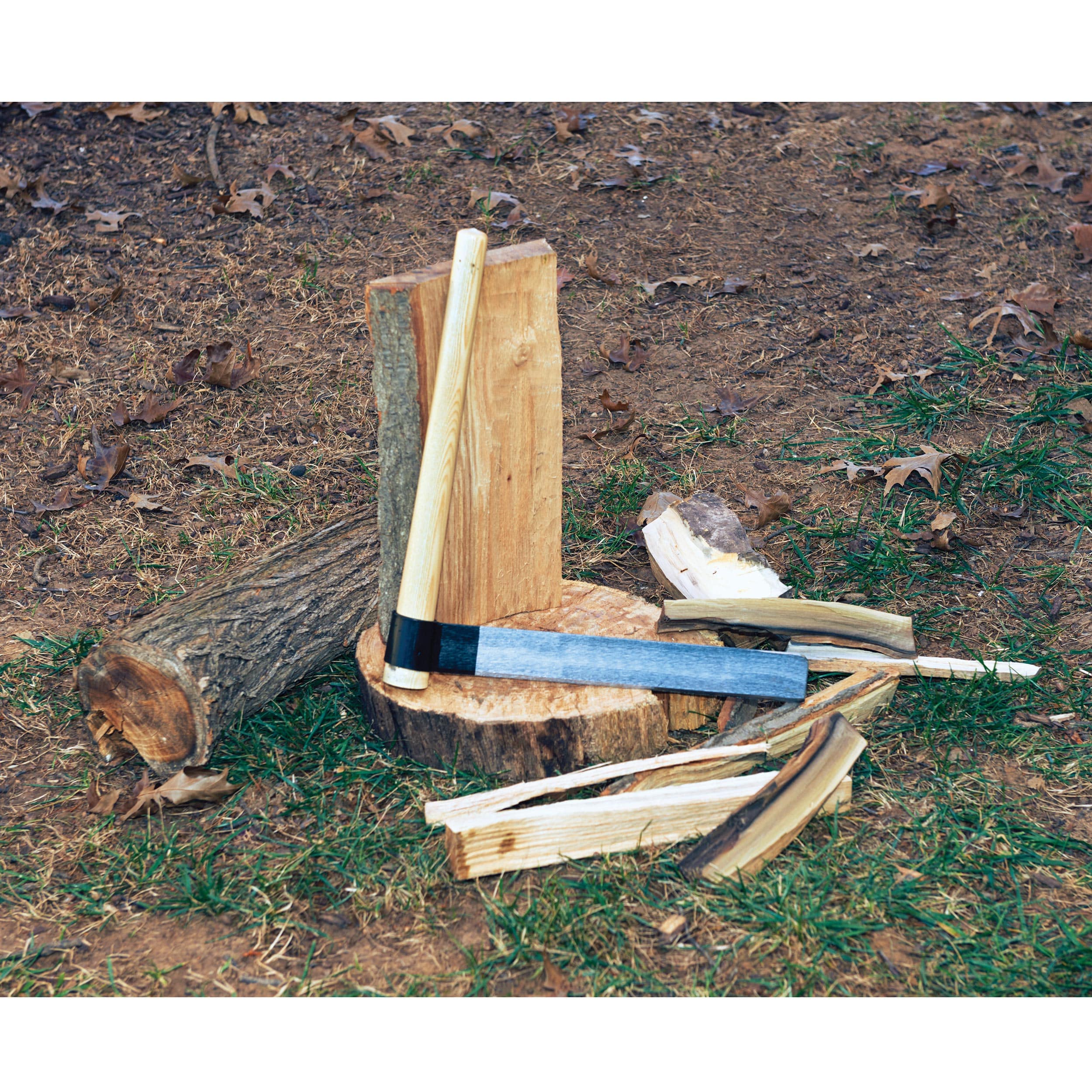 Woodworkers Shingle Froe for Riving Wood - 18" Handle
