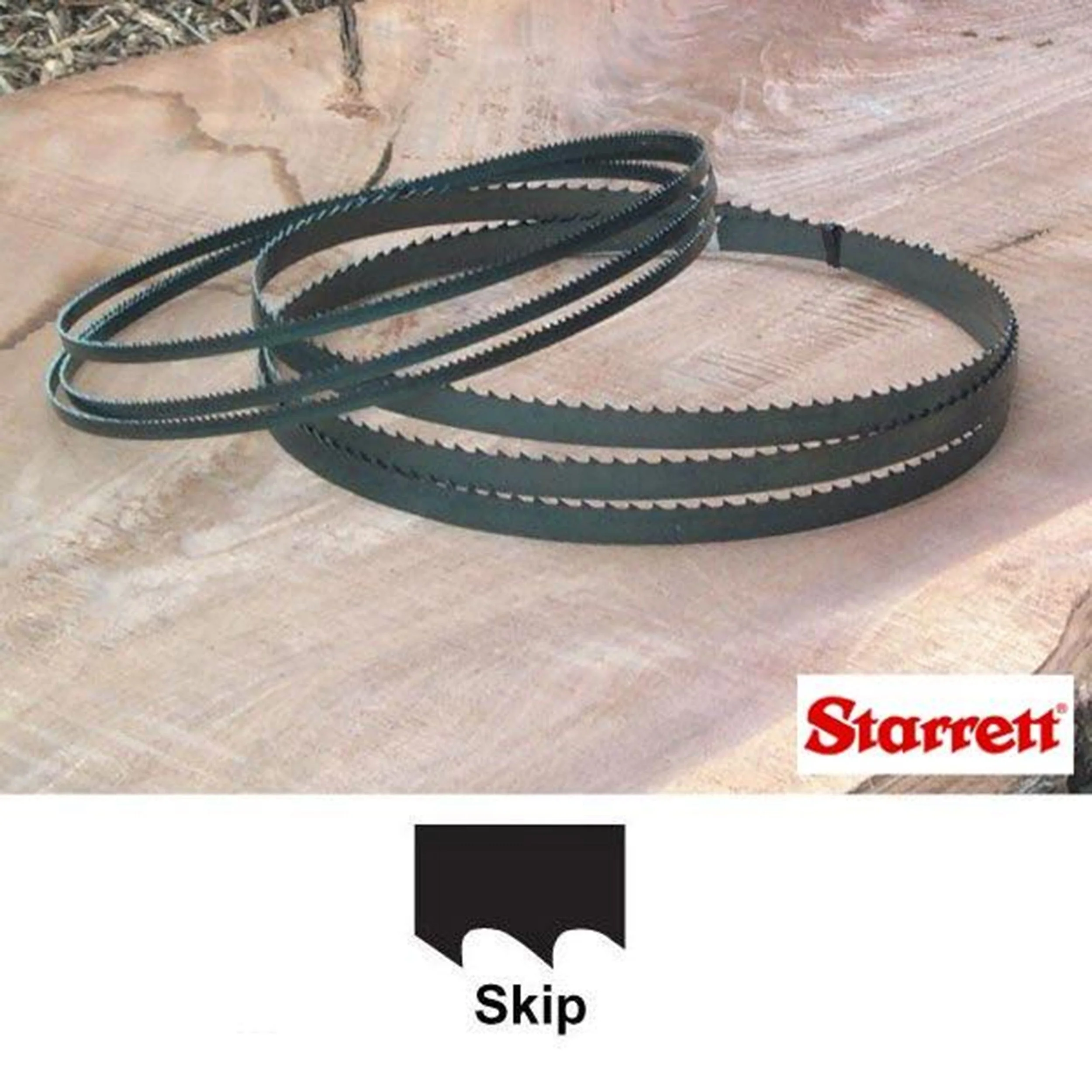 Duratec SFB Bandsaw Blade - 111" x 3/8" x .025" - 4 TPI - Skip