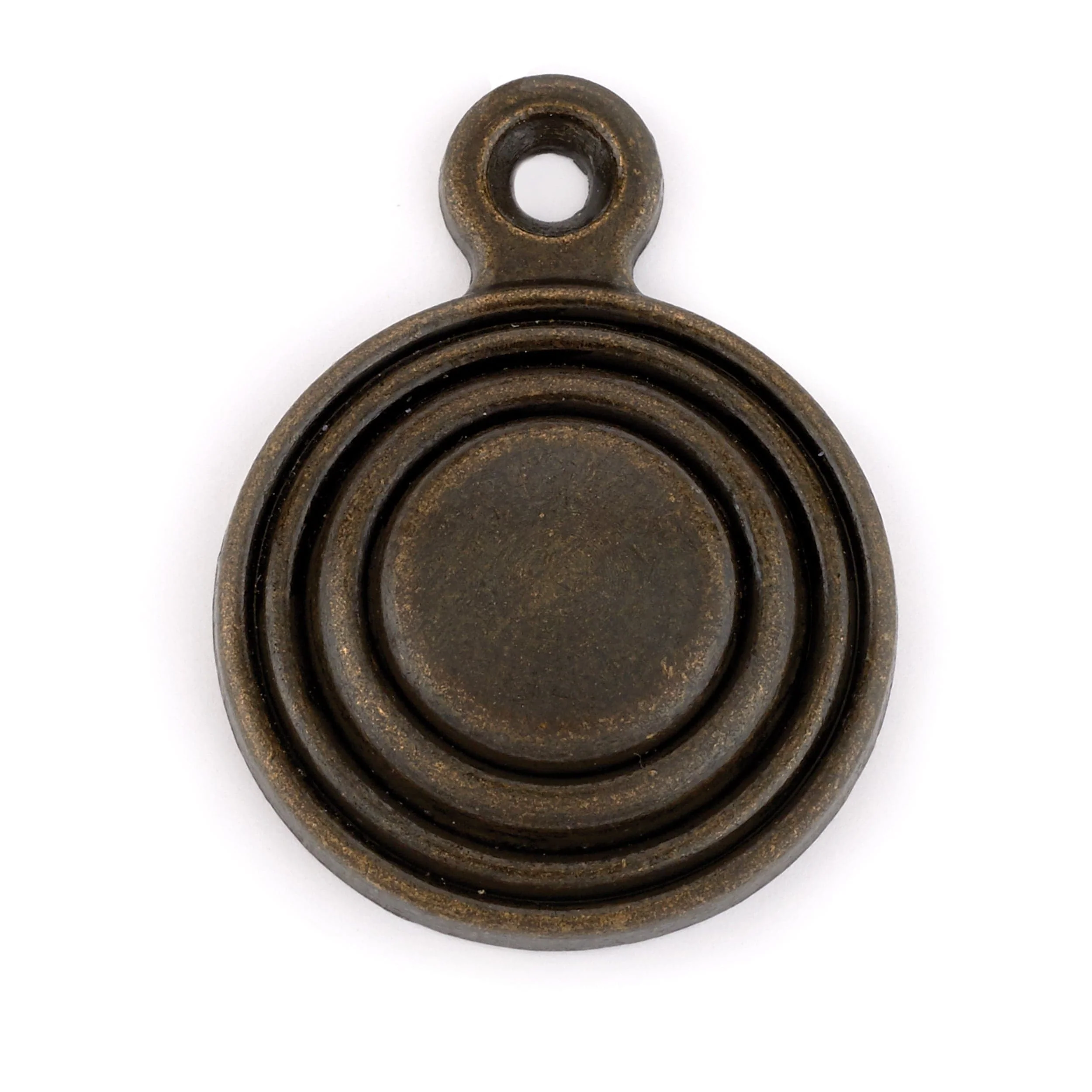 Bed Bolt Cover with Screw - Antique Brass