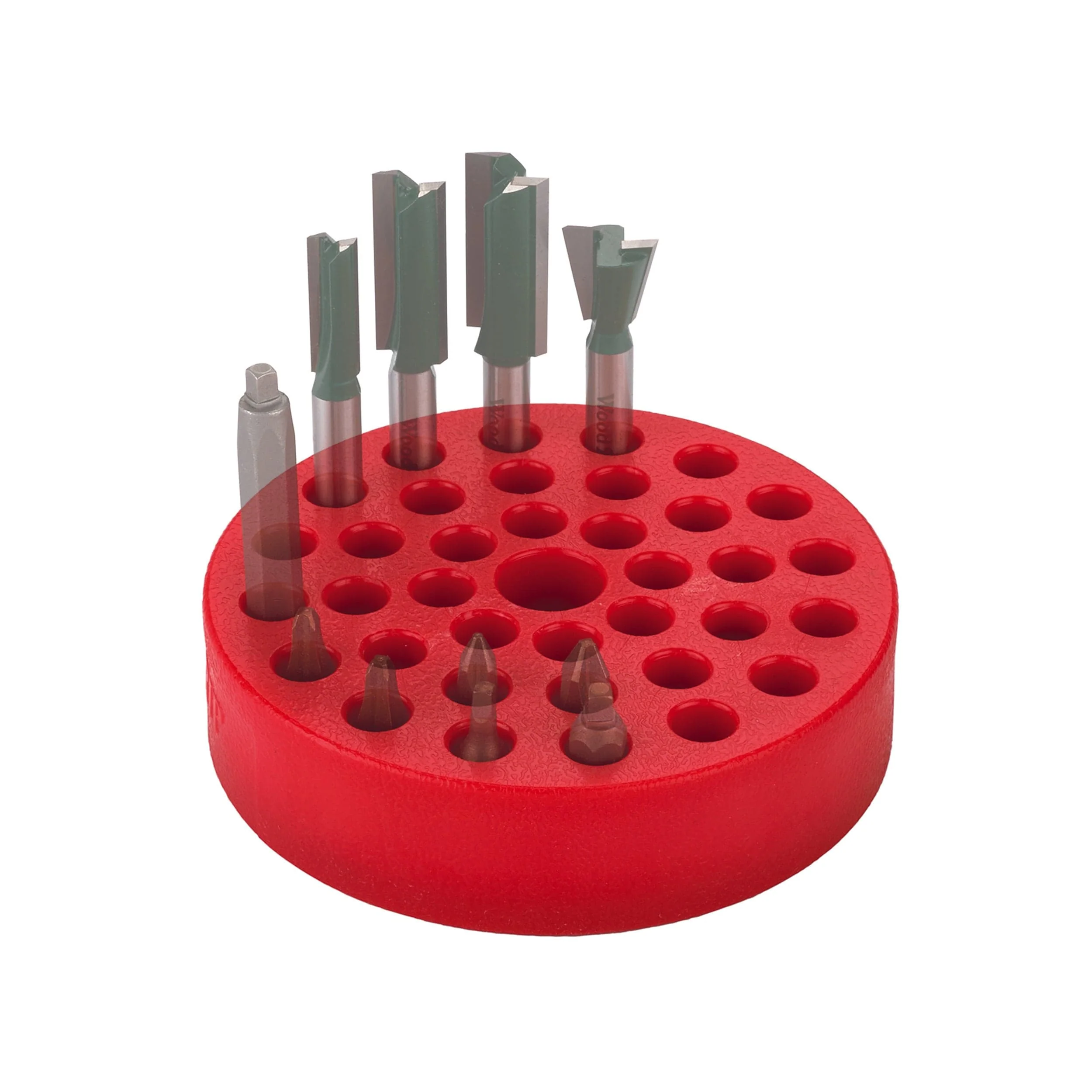 Magnetic Bit Holder, Red