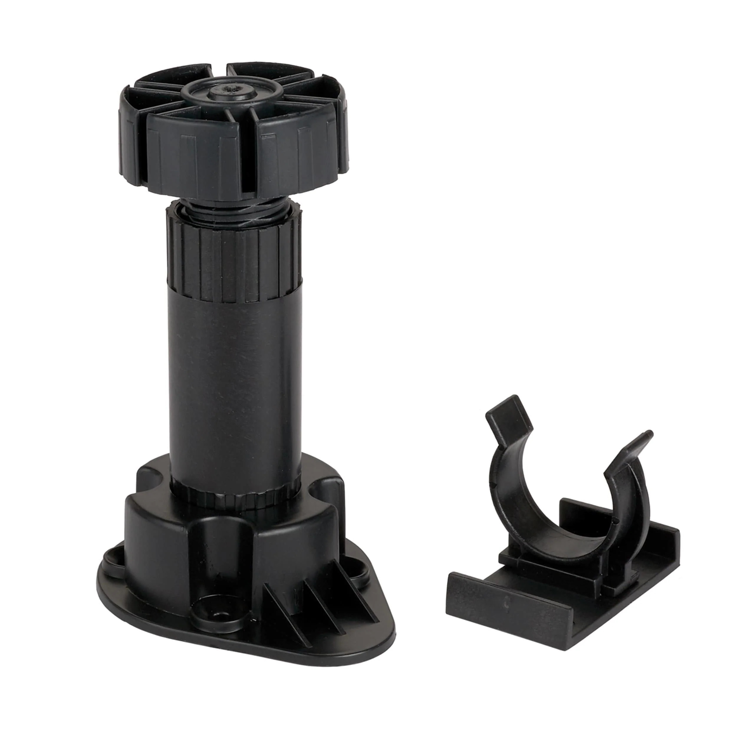 Cabinet Leveling Leg with Clip Bracket - 4 Piece