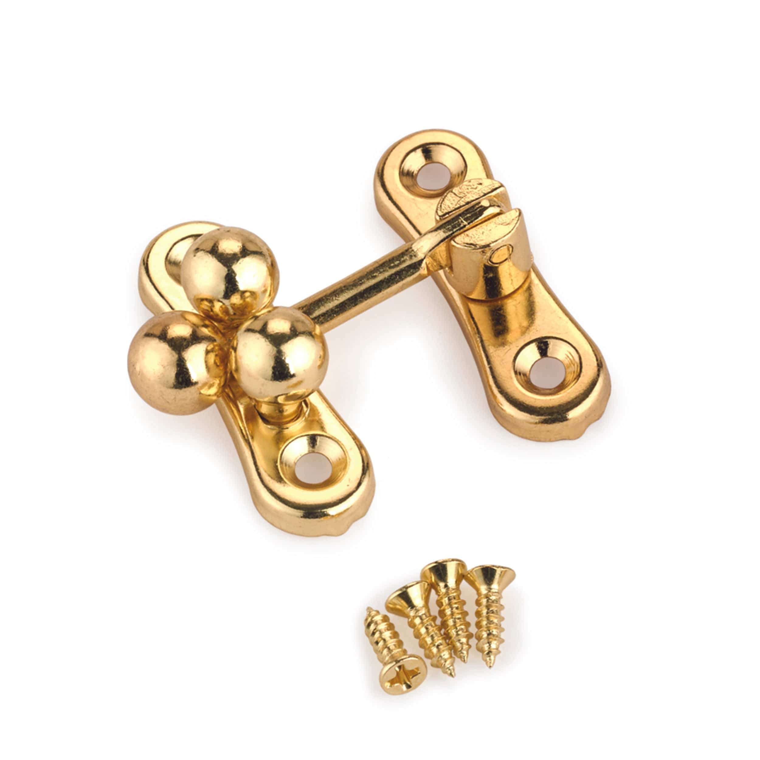 2979-small-box-ball-clasp-1-1-4-x-1-1-4-brass-1.jpg Small Box Ball Clasp - 1-1/4" x 1-1/4"- Brass