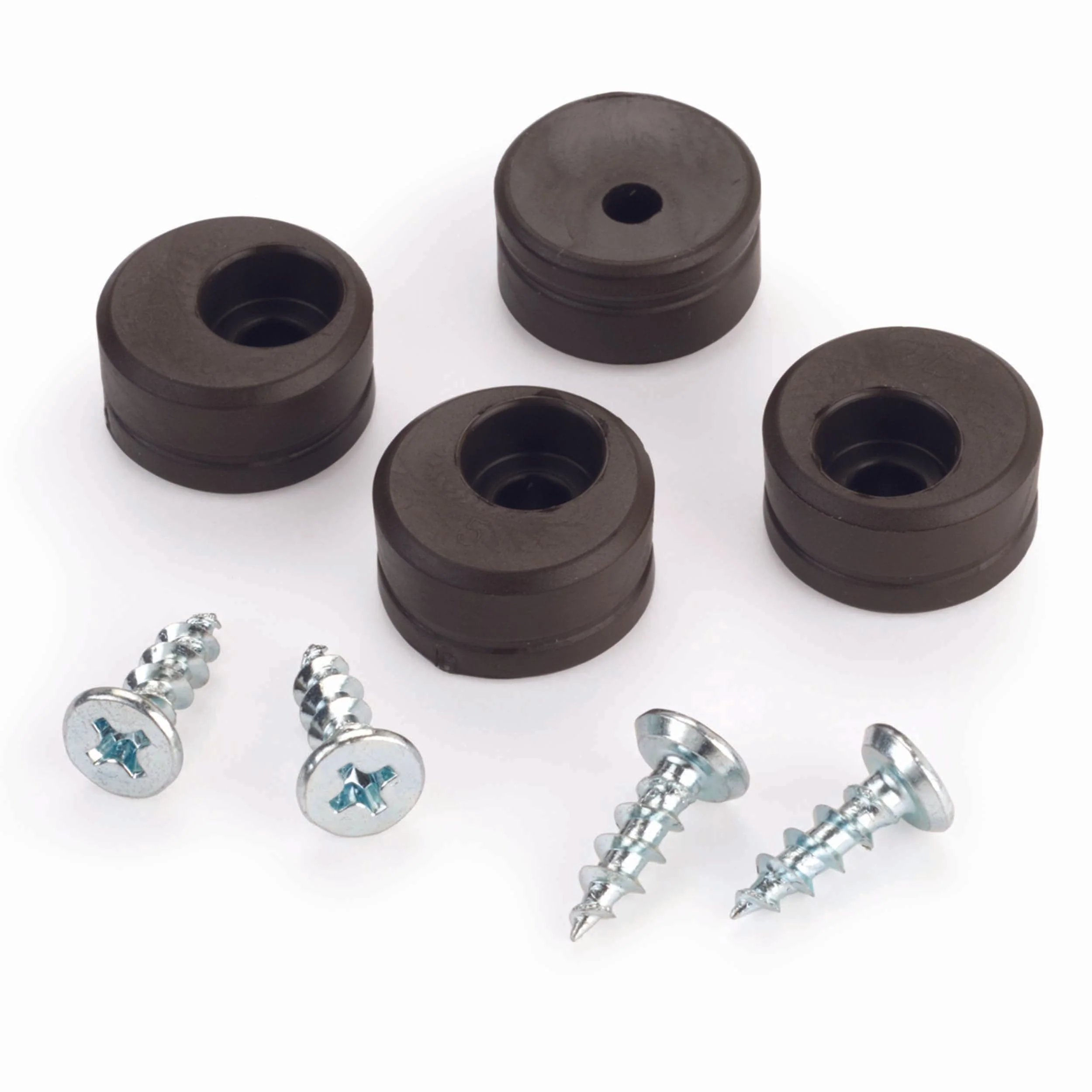 Euro Door Stop for Inset Doors - Brown - 10 Piece