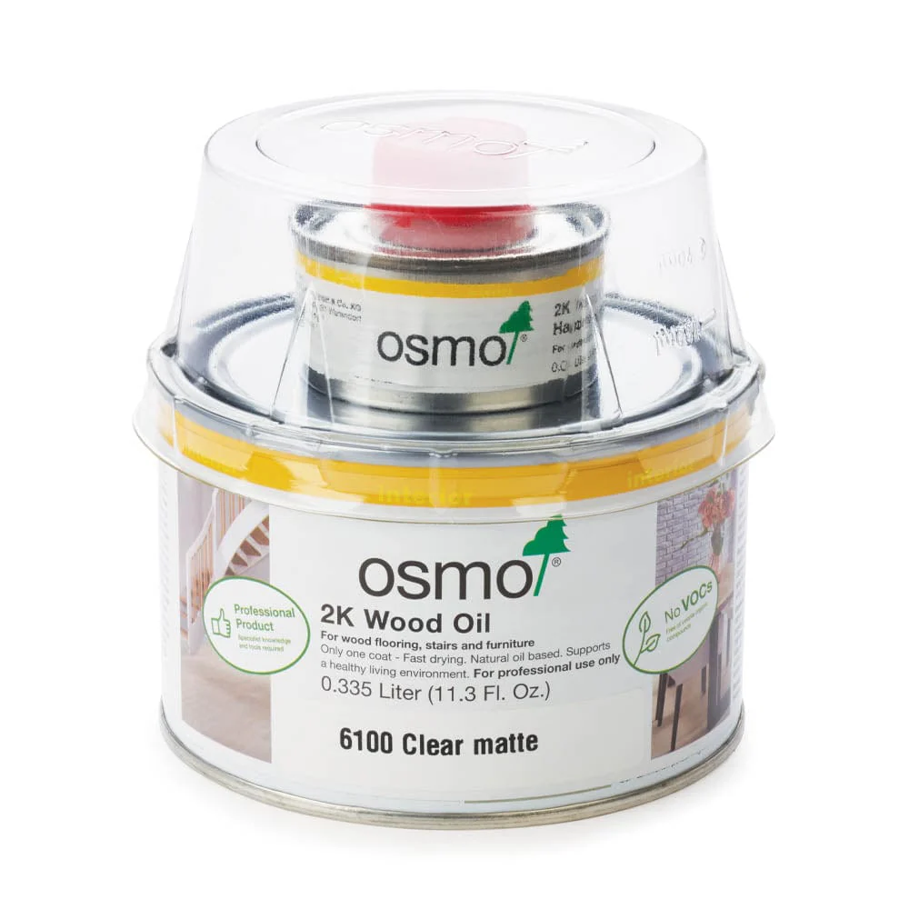 2K Wood Oil - 6100 Clear - Matte - .375L