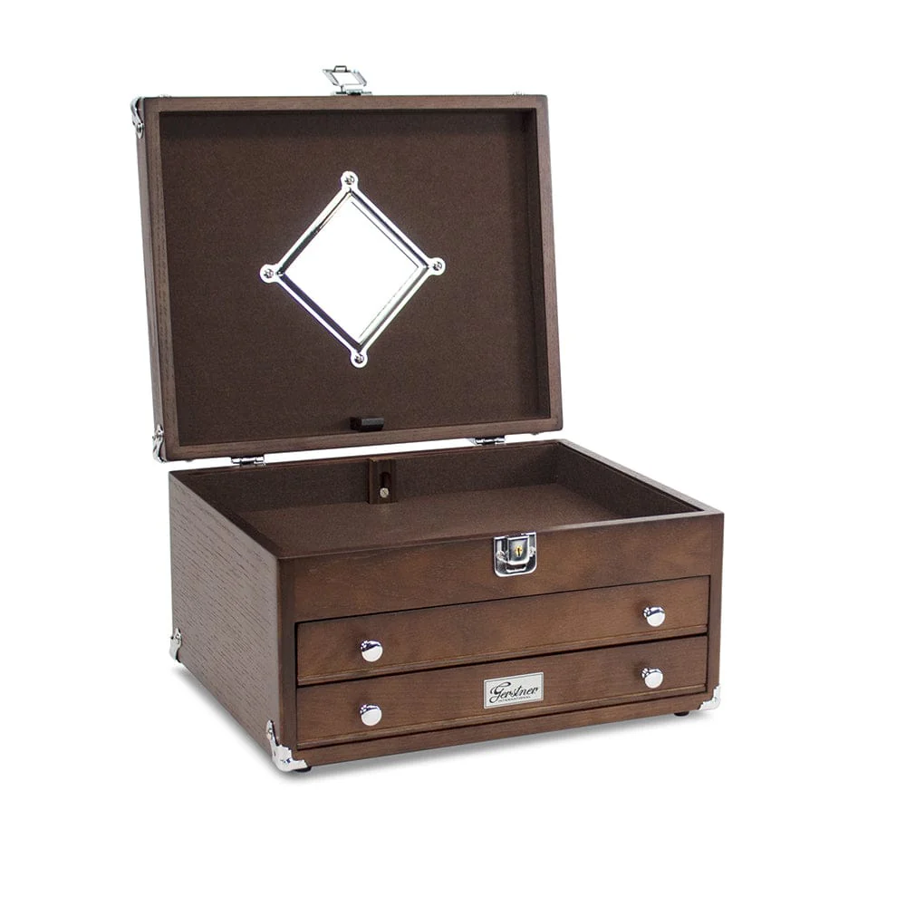 2-Drawer EDC Chest - Dark Oak
