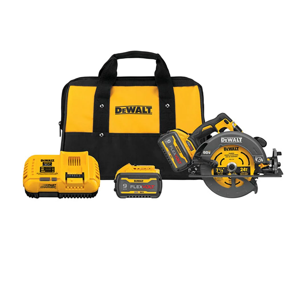 FLEXV 60V MAX 7 1/4" Circular Saw with Brake Kit