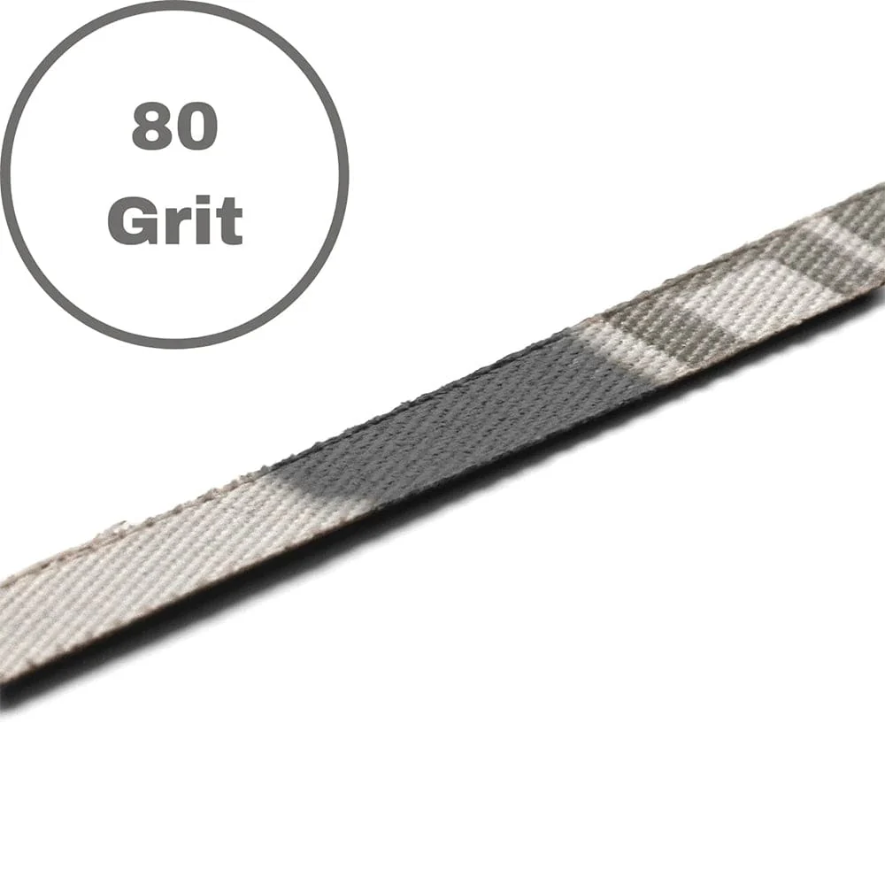 Sanding Detailer Replacement Belts - 80 Grit - 1/2" – 10 Pack