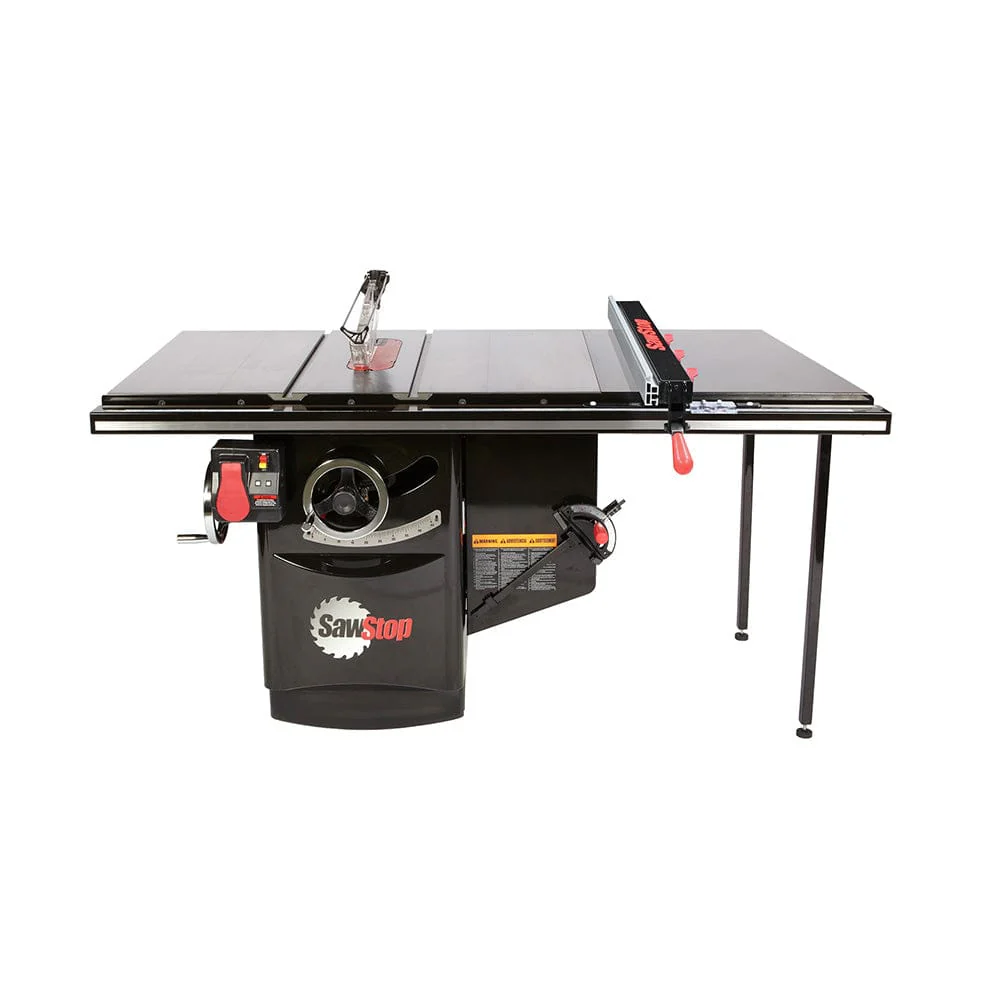Industrial Cabinet Saw with 36" Industrial T-Glide Advance Fence System - 3 HP - 1PH - 230V