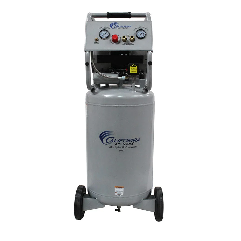 2HP 20 Gallon Oil-Free Steel Tank Air Compressor