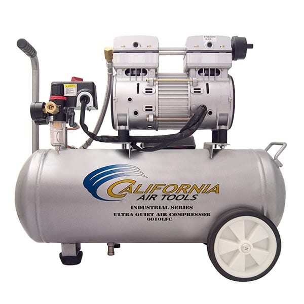 1HP 6 Gallon Oil-Free Steel Tank Air Compressor
