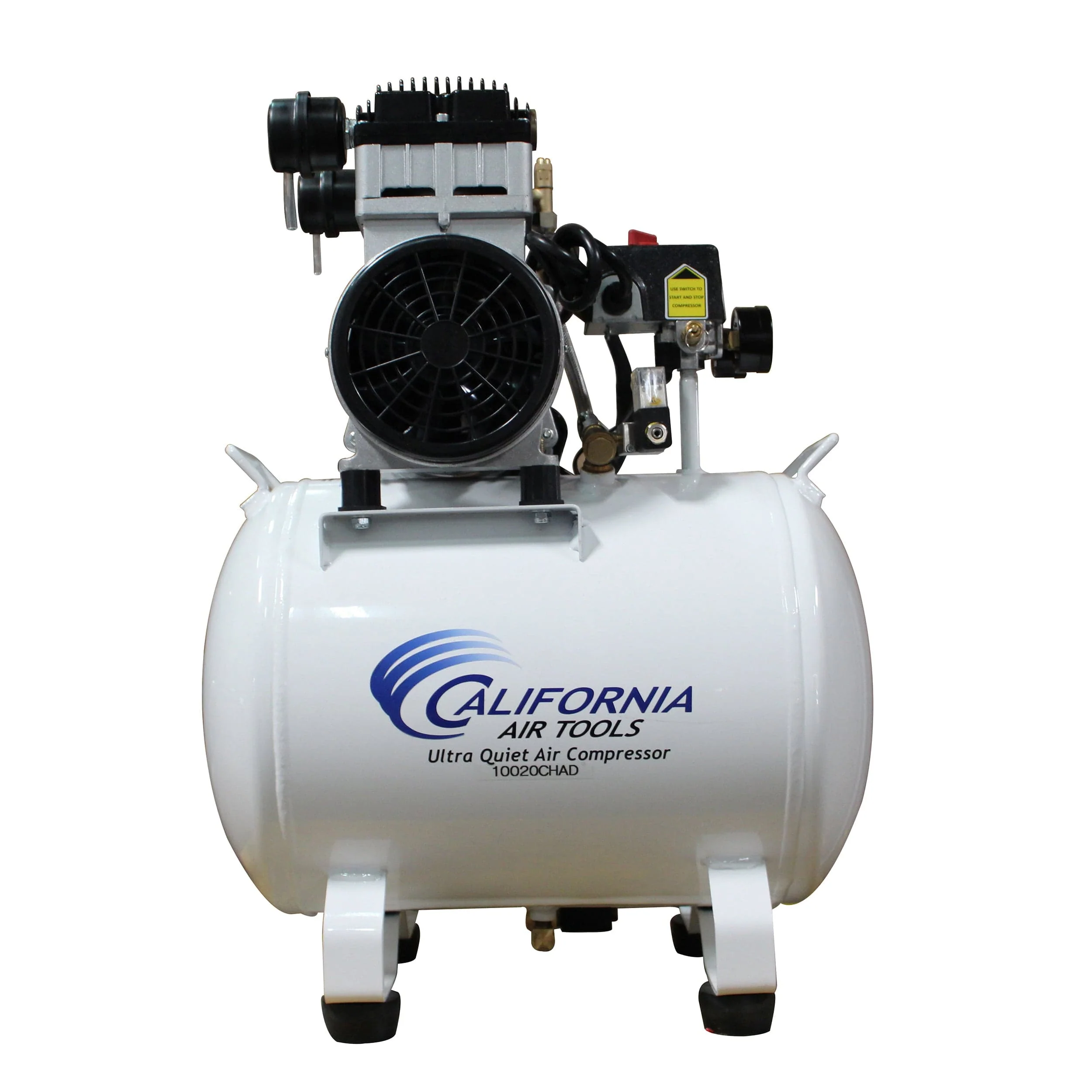 2HP 10 Gallon Steel Tank Air Compressor - Oil Free