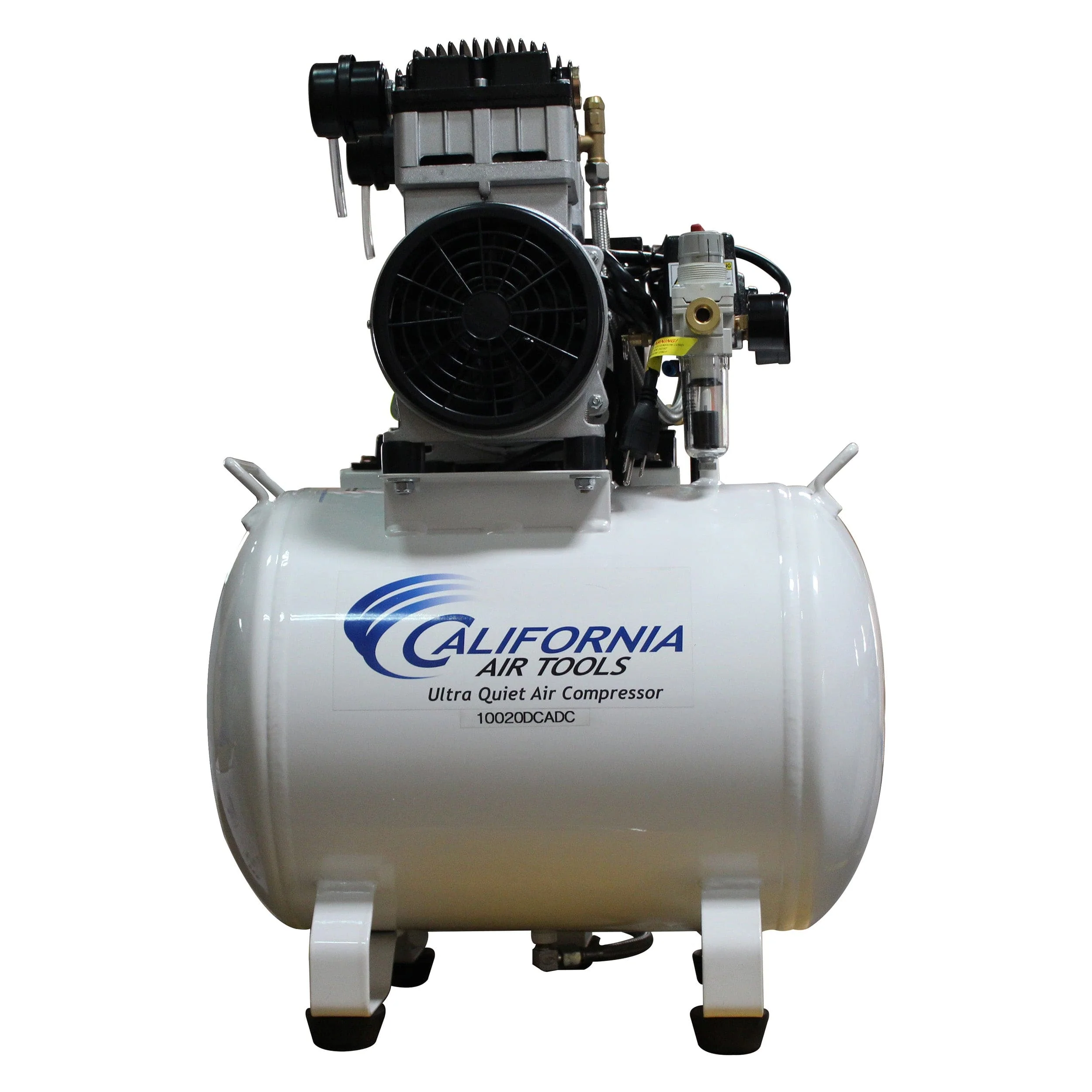 2HP 10 Gallon Oil-Free Steel Tank Air Compressor with Air Drying System